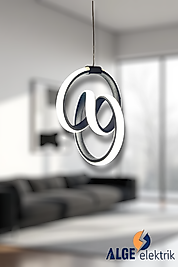 Mini İmza Siyah Led Avize